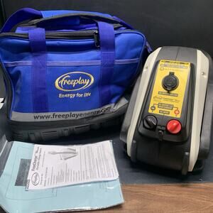 Freeplay Freecharger Weza Foot Powered Portable Generator Emergency Preparedness